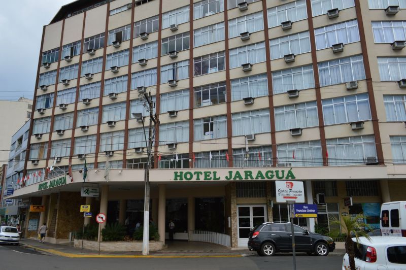Hotel Jaragua Joacaba Bagian luar foto